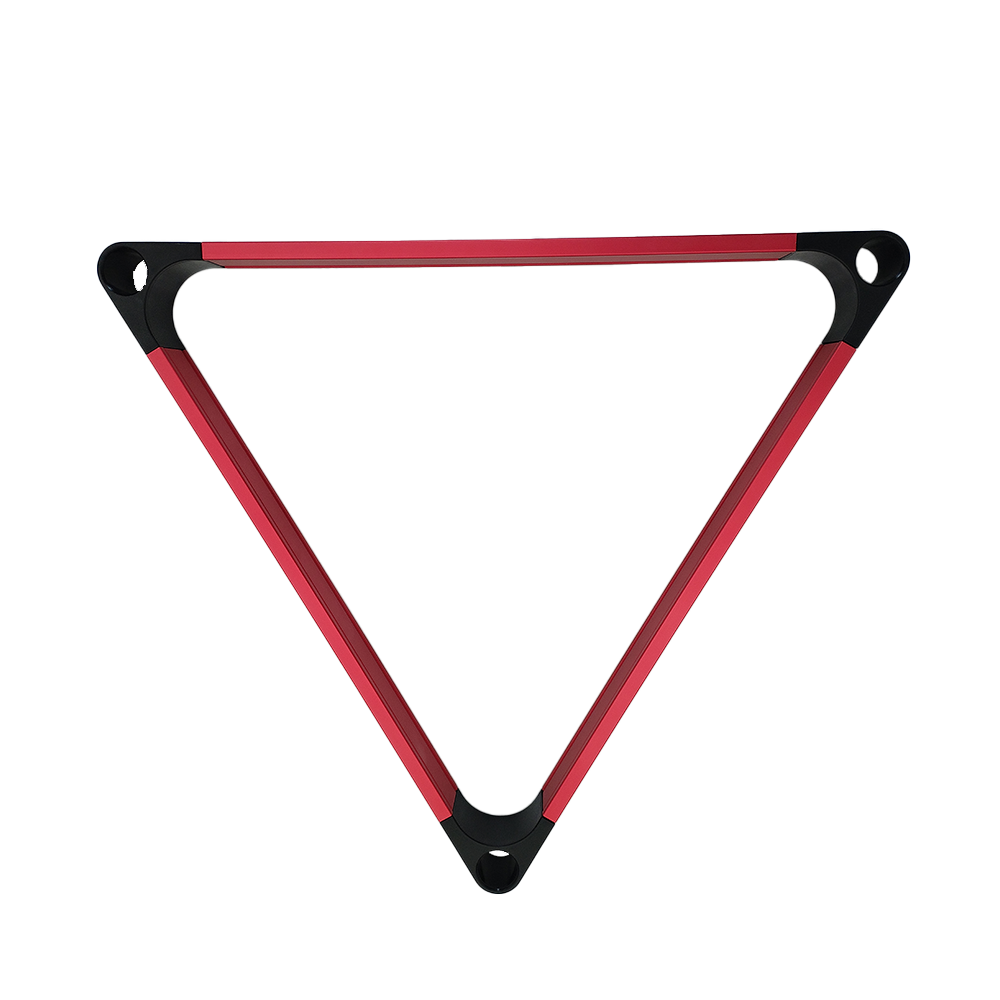 Xmlinco Red Standards Aluminium pool ball rack Pool Table Accessories Snooker Ball rack