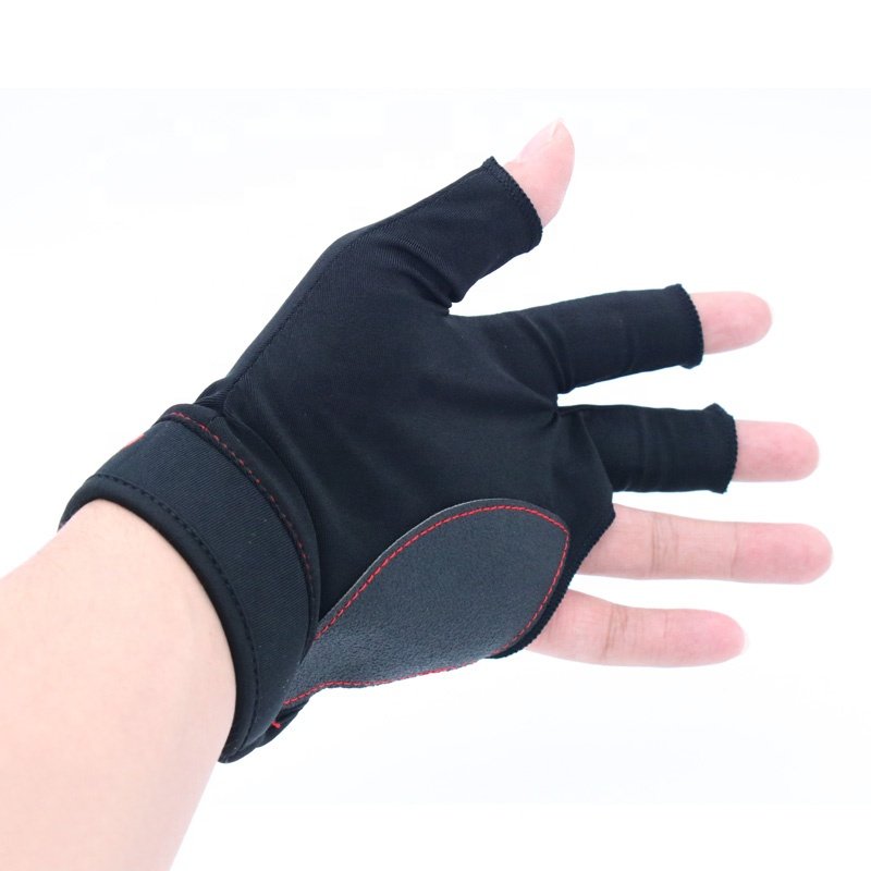 Factory offer High End Snooker & Billiard Table Open Finger Gloves for Sale