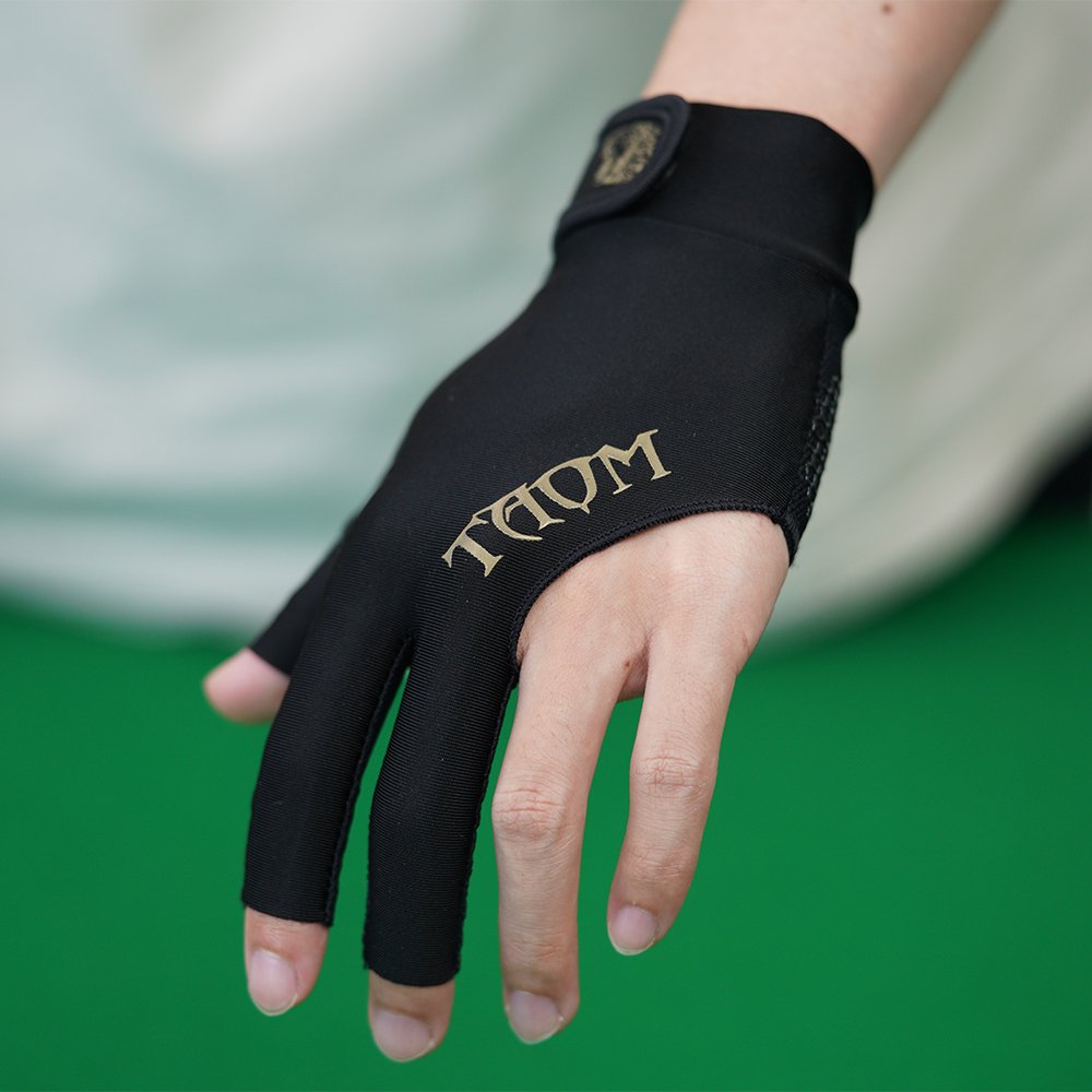 TAOM Midas Ultra Silky Thin Billiards Pool Cue Carom 3 Finger Gloves Winning Billiards Accessories Gloves for Left Hand