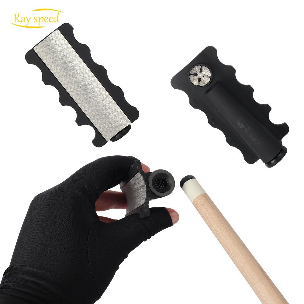 Rayspeed Pool Cue Tips Repair Tool, Pool Stick Tip Shaper Scuffer Aerator Burnisher Radius Gauge 5 in 1 Billiards Accessories