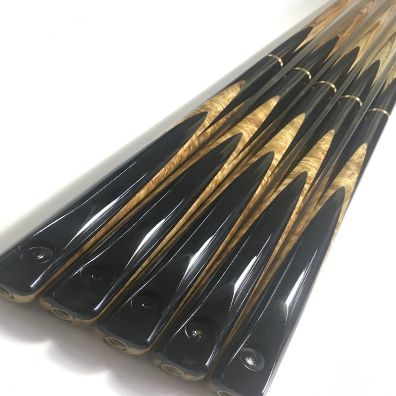 Cueelf Handmade Professional Manufacturer 1/2 or 3/4 joint style snooker cues