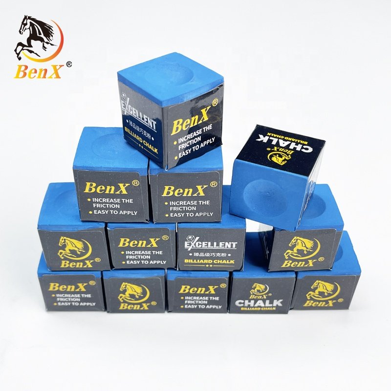 BenX Excellent Professional Chalk 2pcs/Box Blue Chalk Great Quality For Billiards