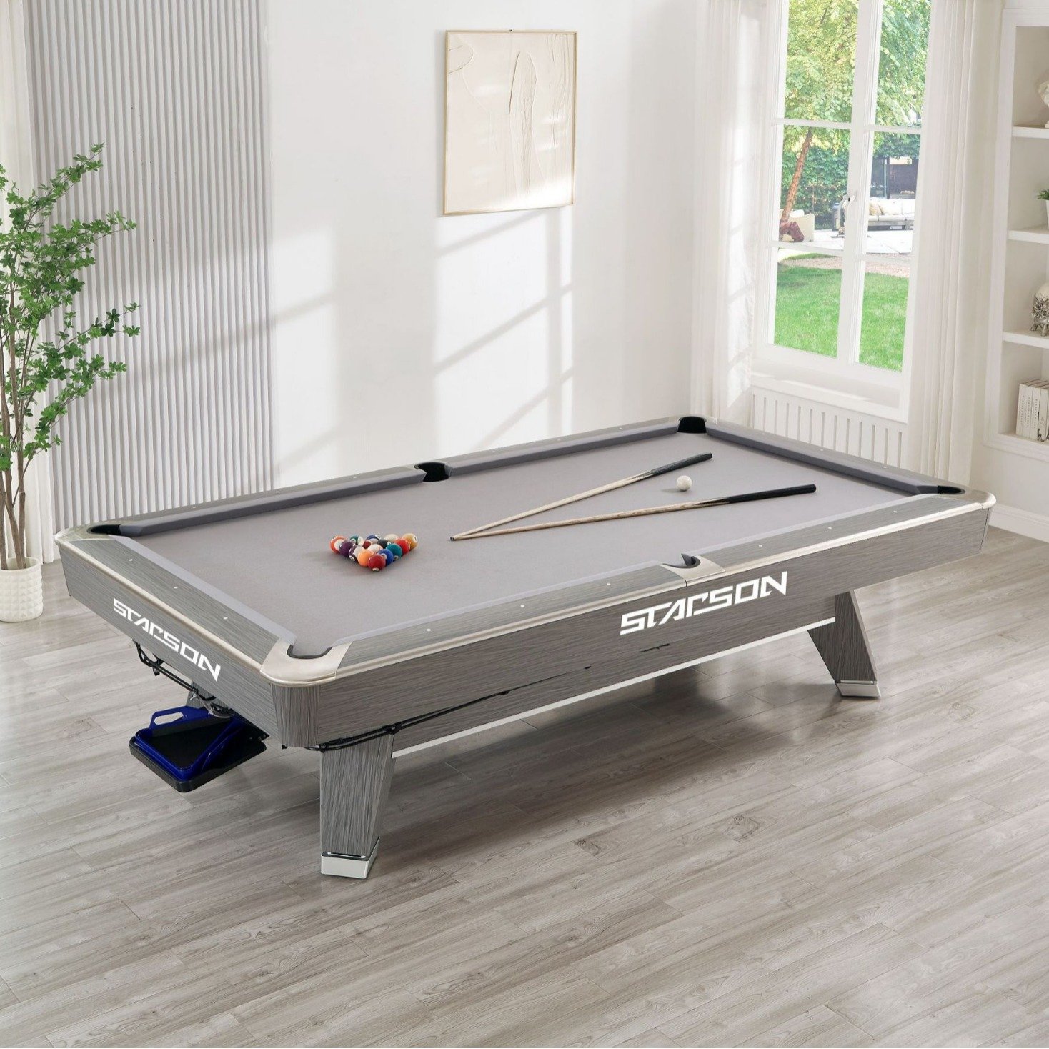 Popular 9ft 8ft American Nine Ball pool table 15 years factory best-selling tournament slate pool table