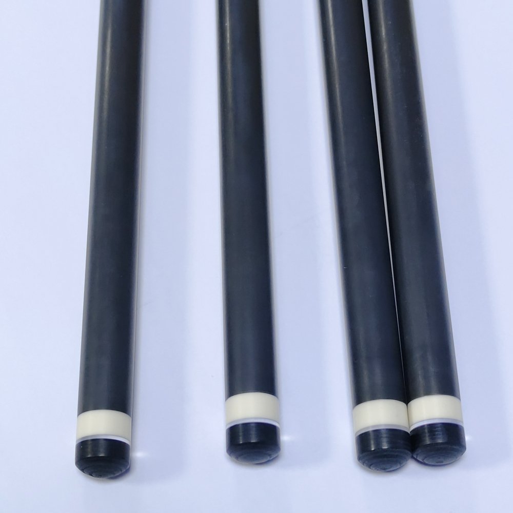 New Wholesale Price Premium Billiard 1/2 Piece Carbon Fiber Shaft Maple Wood Butt Pool Cue