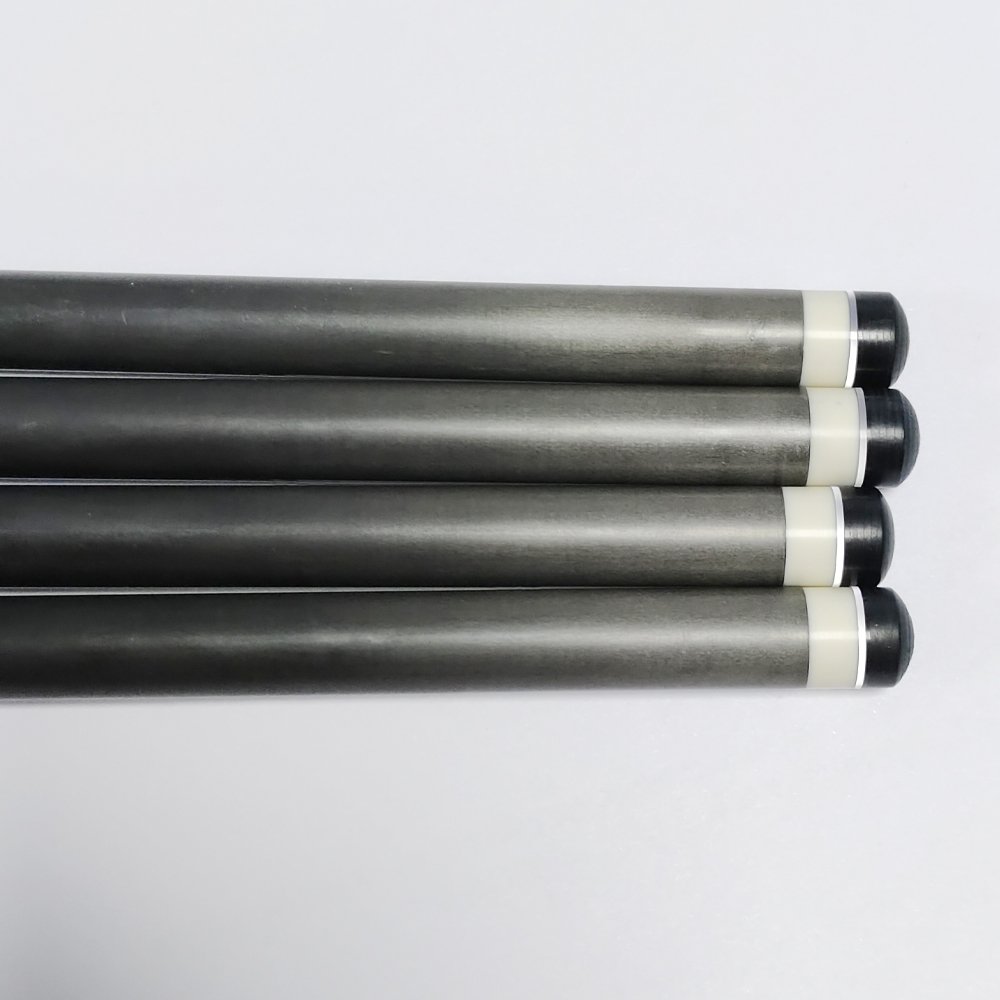 New Wholesale Price Premium Billiard 1/2 Piece Carbon Fiber Shaft Maple Wood Butt Pool Cue