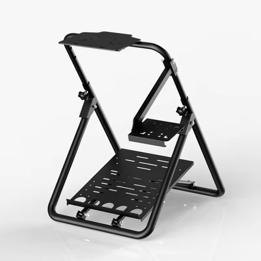 Car Racing Simulator Cockpit Driving Simulator Stand Game Accessories Adjustable Racing Steering Wheel Stand