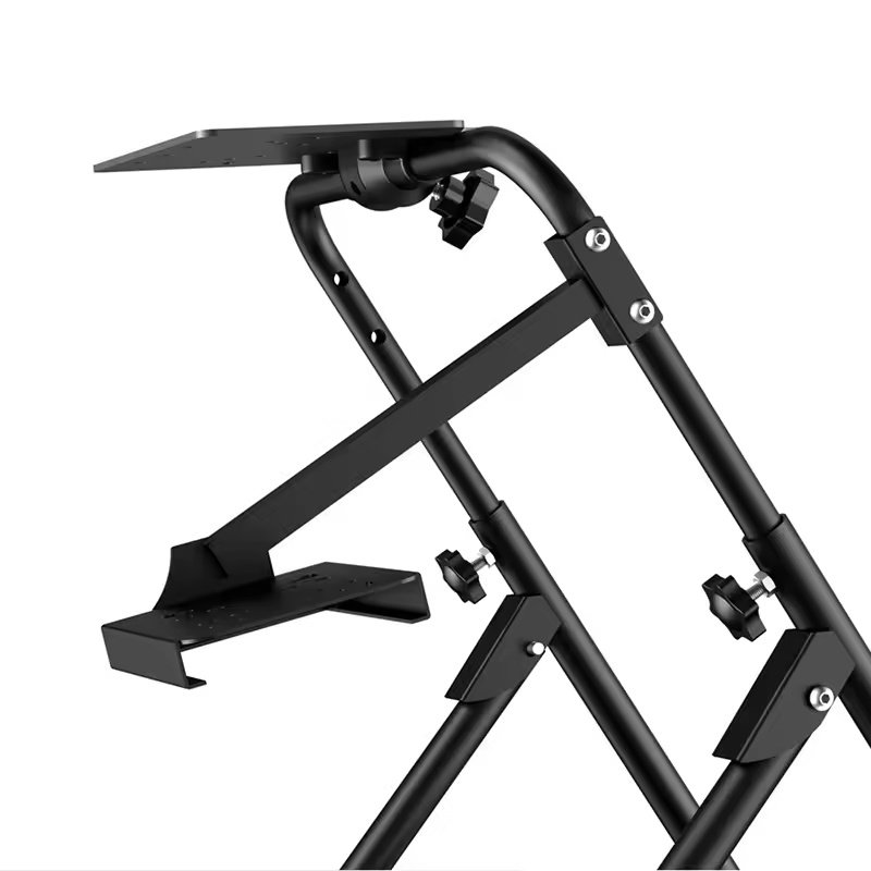 Car Racing Simulator Cockpit Driving Simulator Stand Game Accessories Adjustable Racing Steering Wheel Stand