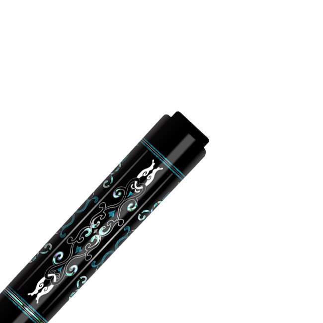 Bi Bo No.115 Factory Customization 1/2 Split Carbon Fiber Snooker & Billiard Cue 12.4mm & 12.9mm Diameters