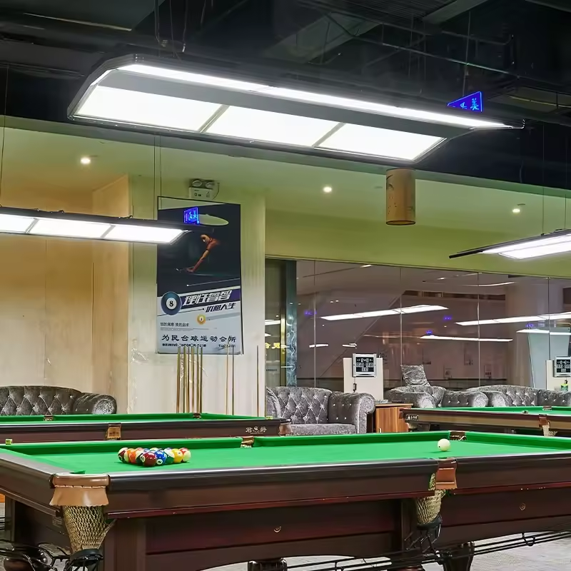 36W 80W LED Billiard Lighting Aluminium Alloy Indoor Engergy Saving Hanging Ceiling Light For Snooker Table