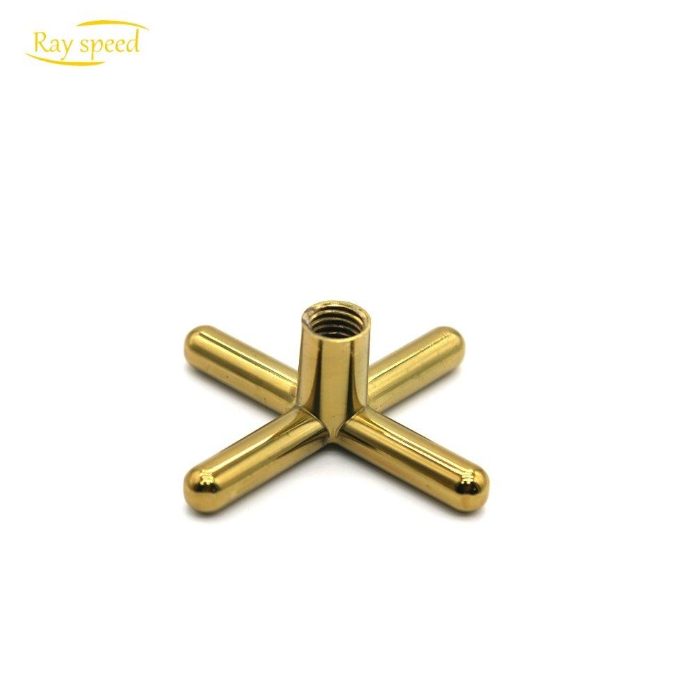 Rayspeed Brass Coated Metal Bridge Head Billiard Pool Cue Bridge Head Accessory Snooker Cue Rests