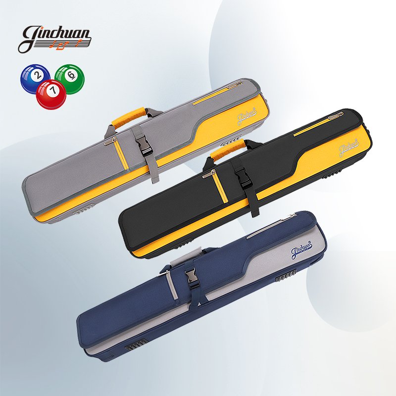 Super September Waterproof 3x4 Snooker & Carom Billiards Cue Stick , Pool Cue Carrying Case for Billiard accessories