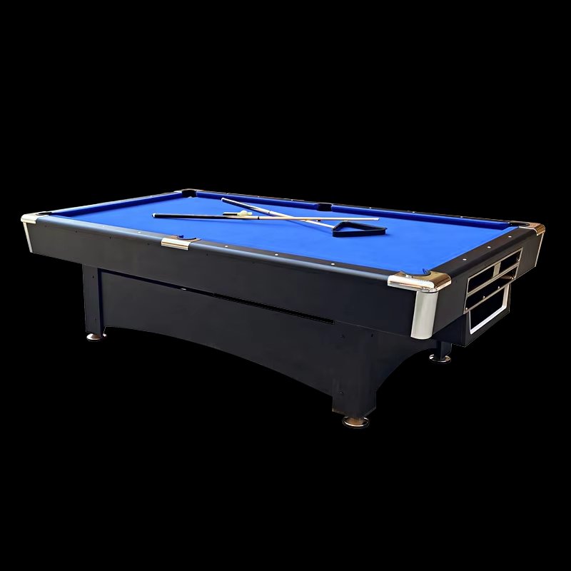 2024 New Wholesale price 8FT MDF Billiard Table with Auto ball returnPocket For Indoor Family Club Games