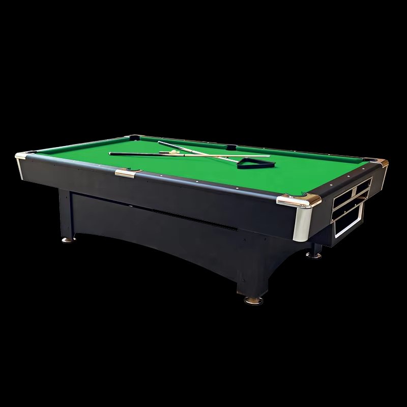 2024 New Wholesale price 8FT MDF Billiard Table with Auto ball returnPocket For Indoor Family Club Games