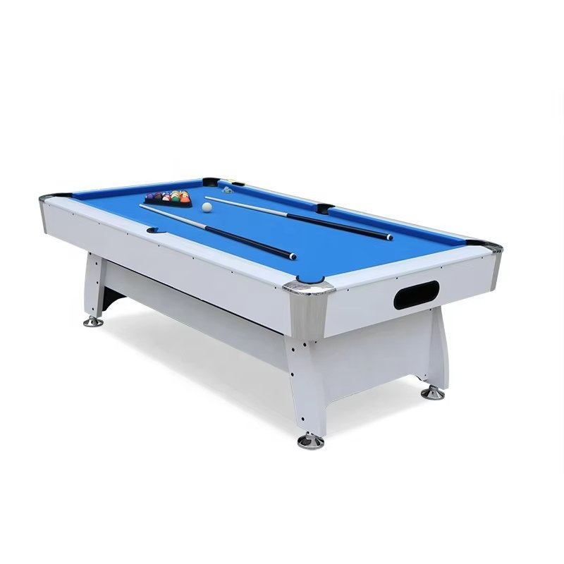 2024 New Wholesale price 8FT MDF Billiard Table with Auto ball returnPocket For Indoor Family Club Games