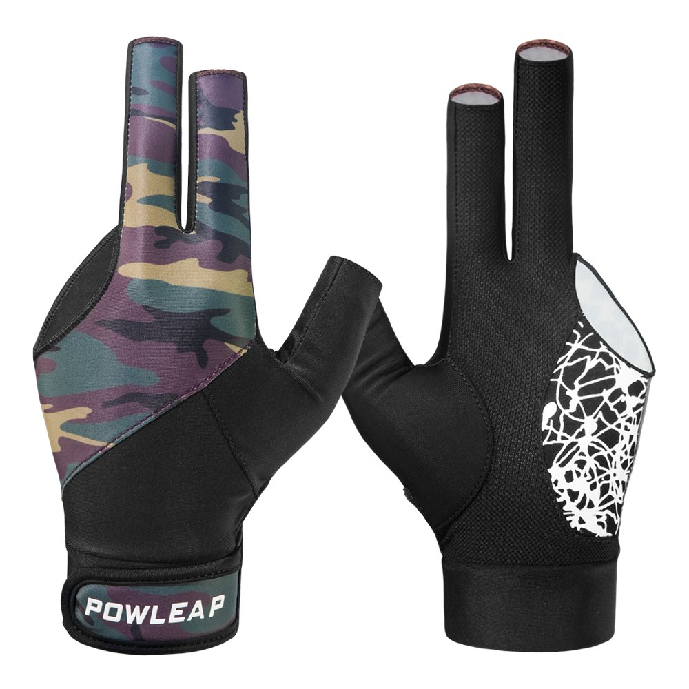 Billiard Gloves Manufacturers Wholesale low price 3 Finger Snooker Gloves Left or Right Hand Billiard Pool Cue Gloves