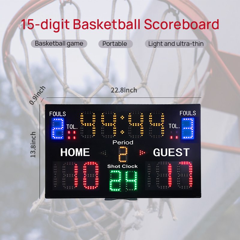 Electronic Basketball Cornhole Outdoor Portable Boards Wireless Digital Darts Electric Flip Snooker Small Racket Scoreboard