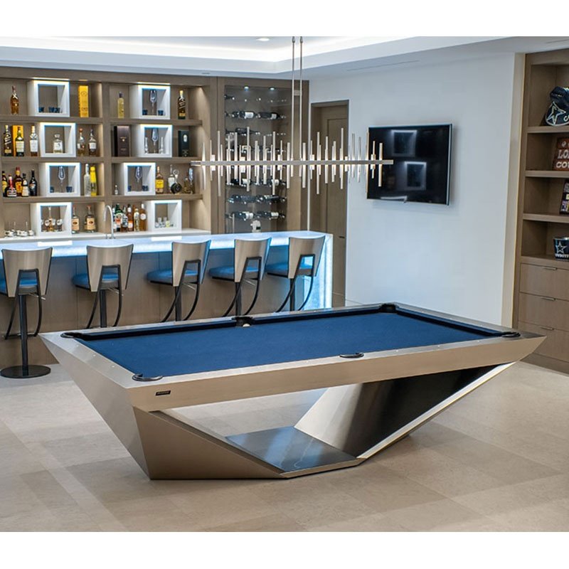 New design home use 7ft 8ft 9ft dining billiard pool table for sale