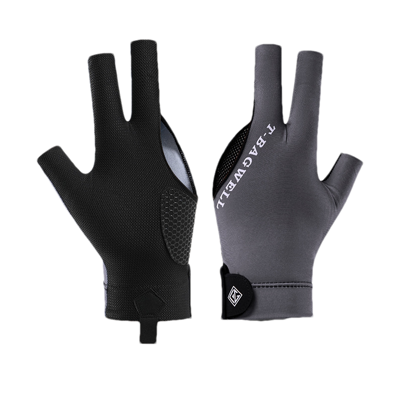 Snooker Billiard GloveExposed three fingers ice silk breathable non-slip left hand single billiard glove