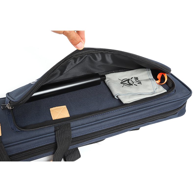 Large capacity snooker club bag/waterproof double pocket 1/2 nine ball club bag/7-hole cotton bag