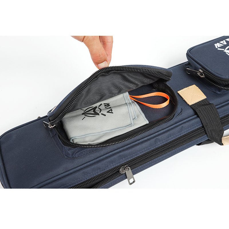 Large capacity snooker club bag/waterproof double pocket 1/2 nine ball club bag/7-hole cotton bag