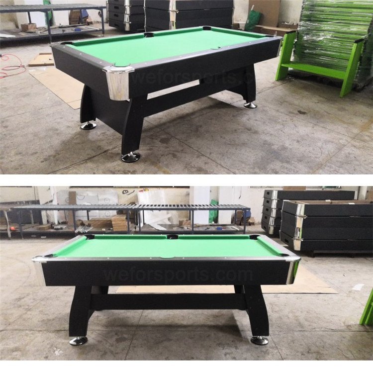 Factory cheap price billiard table snooker pool table MDF table for 6ft 7ft 8ft 9ft