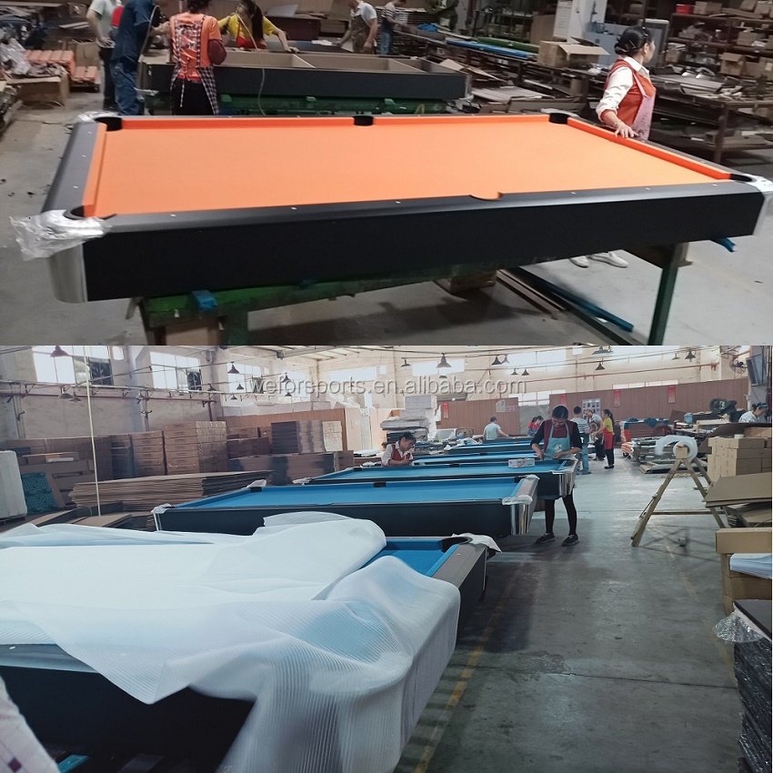 Factory cheap price billiard table snooker pool table MDF table for 6ft 7ft 8ft 9ft