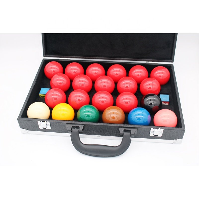 22 Balls Billiard Snooker Ball Storage Box Pool Ball Aluminum Billiards Case with Carry Handle