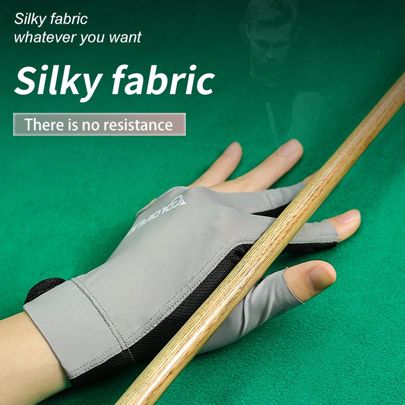 REXCHI XG67 Cue Billiard Pool Shooters 3 Fingers Left Hand Gloves Nine-ball French Billiard Gloves Snooker Billiard Accessories