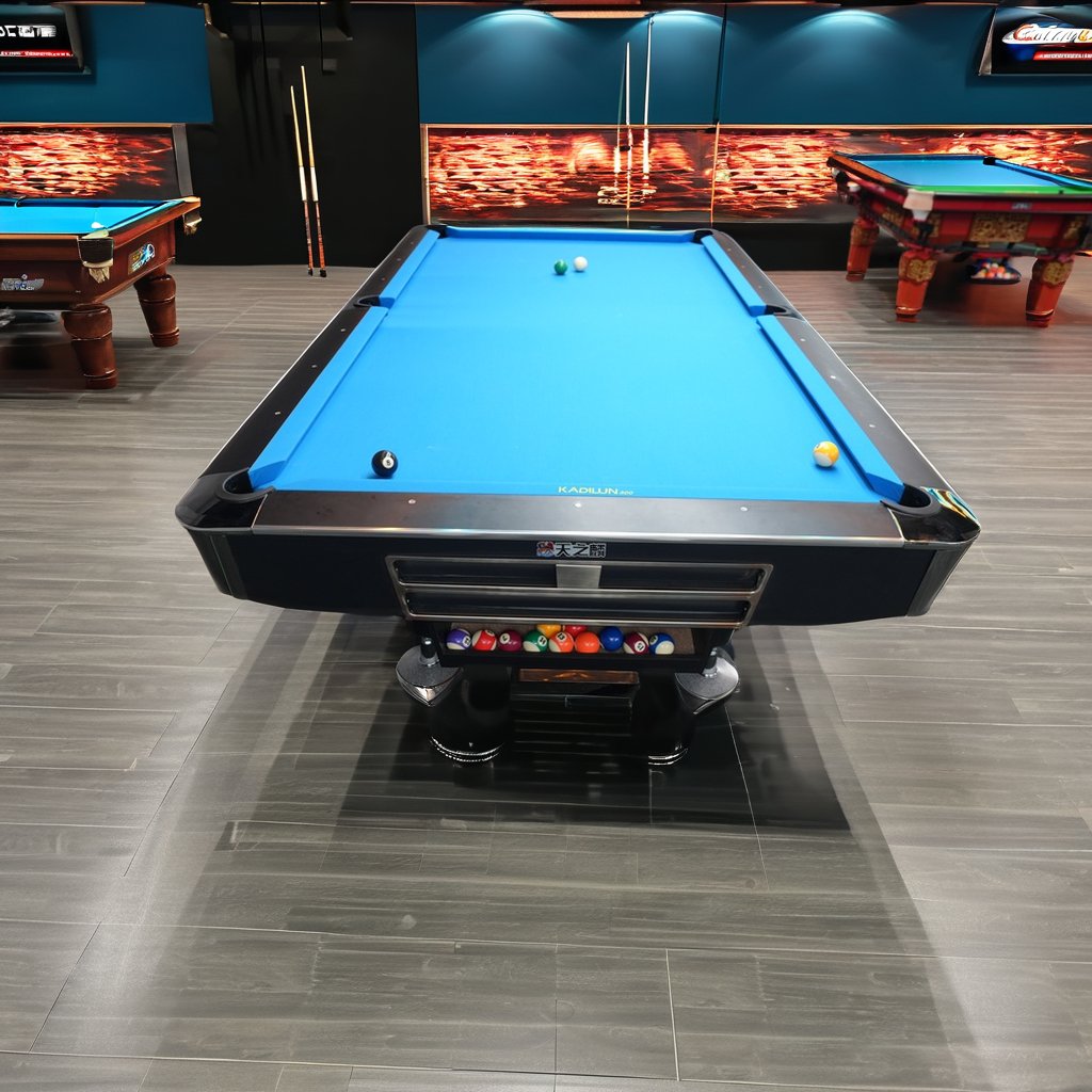 Custom 4th Generation French Style 9 FT Solid Wood Frame Slate Surface Top America Nine Billiard Table Snooker Billiard Tables