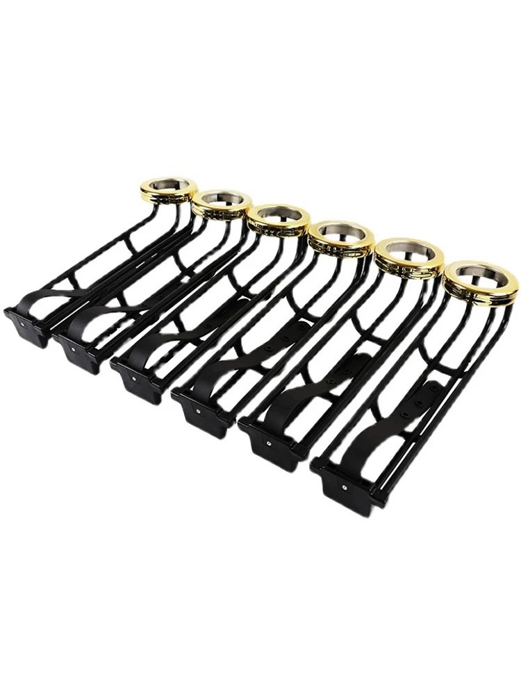 Snooker Brass Rail Pockets Set of 6 Longer Size.Four-track Silent Standard Snooker Billiard Table Hardware Accessories