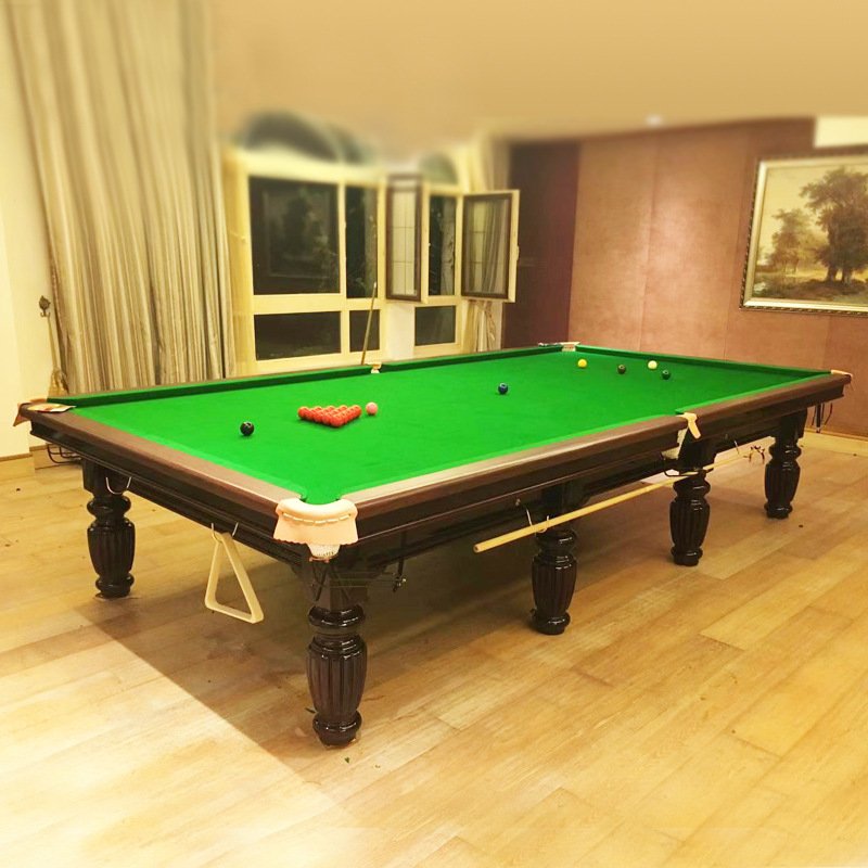 Wholesale professional solid wood cushion English billiard table 12ft snooker table for sale