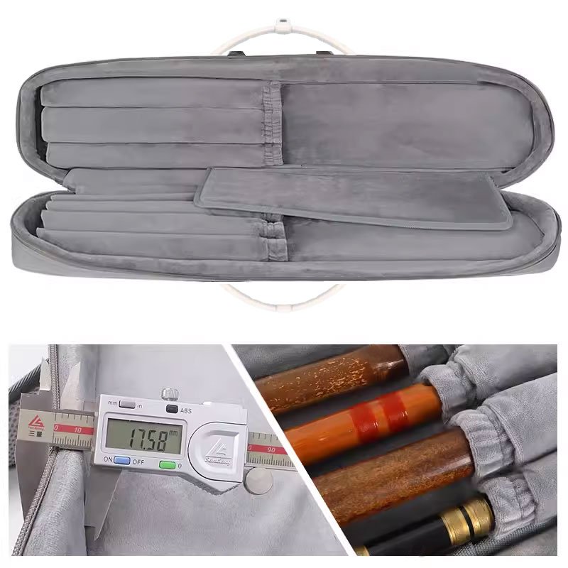 Wholesale usable thick 18 mm padded Billiard Snooker Cue pool Case bag