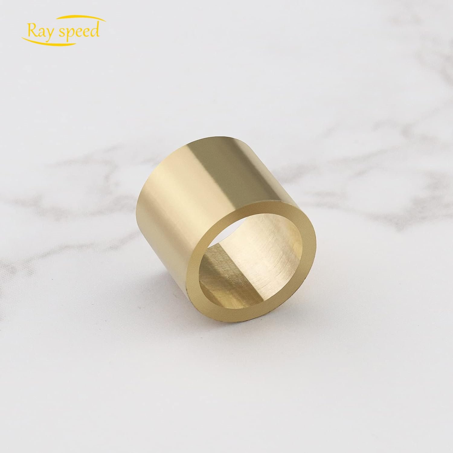 Rayspeed Unthreaded Snooker Pool Cue Ferrules for Stick on Tips Brass Cue Tips Billiards Repair Tool Replacement Accessories