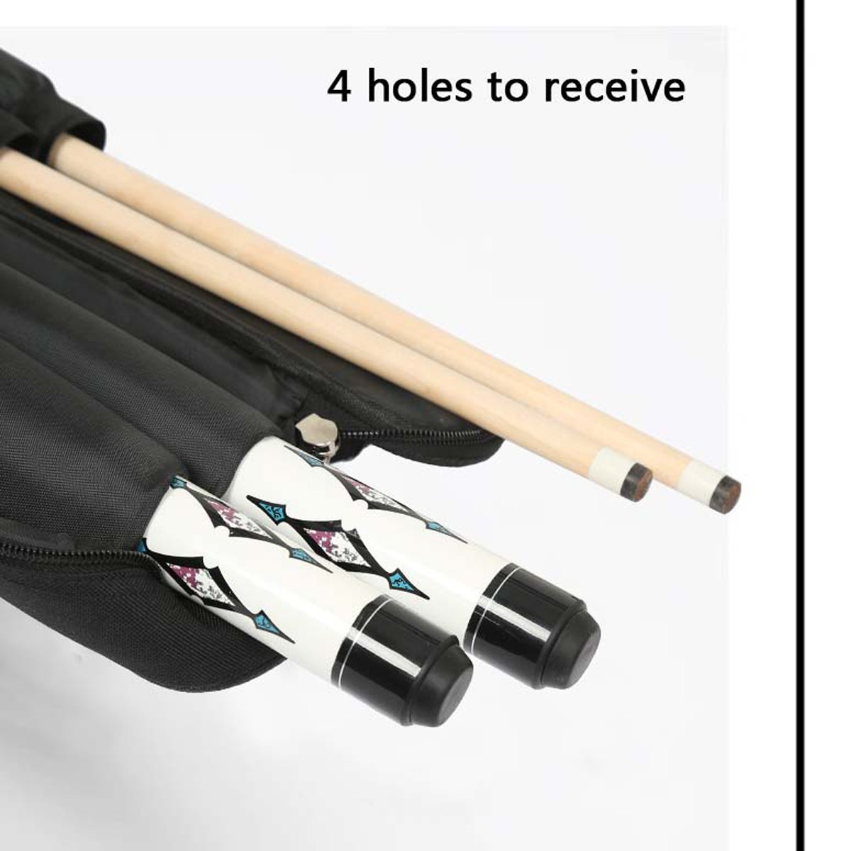 Pool Cue Case Biliard Cue Stick Case Bag Billiard Case Soft Billiard Pool Cue Stick Carrying Bag