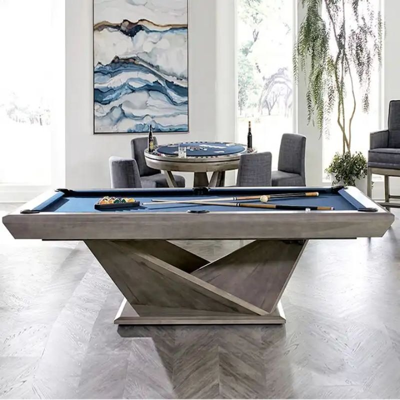 High Quality Snooker & Billiard Games Small Slate Wood Table Legs mini small American billard nine ball pool table