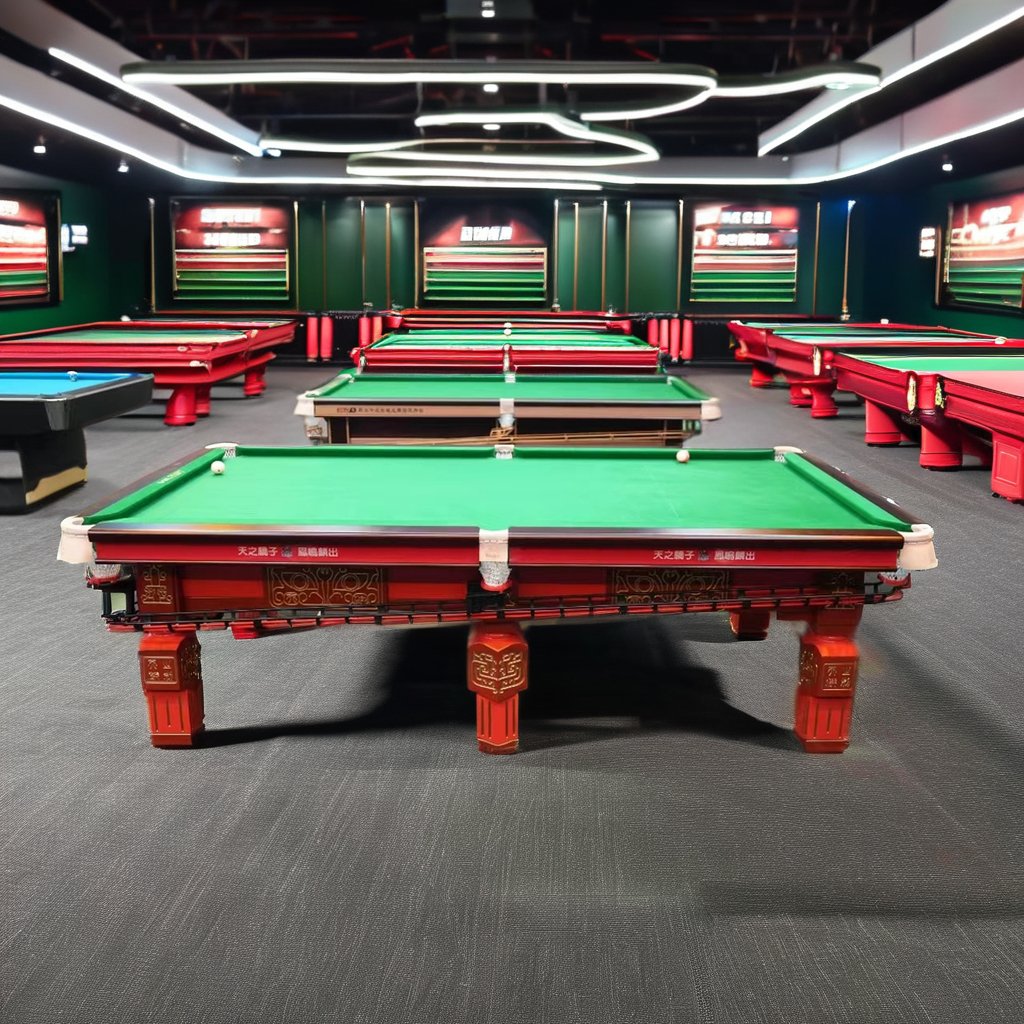 Mini 6-9 Foot MDF Mat PVC Leather Folding Pool Table with Wood Legs Pocket Billiard Cue Accessories for Chinese Snooker