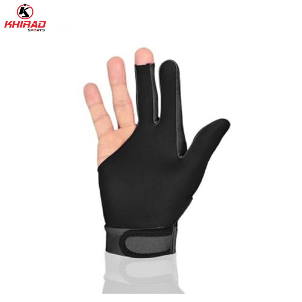 OEM Services High Quality Men's Snooker Gloves New Design Professional Extension Triangle Breathable Comfortable Billiards Pool