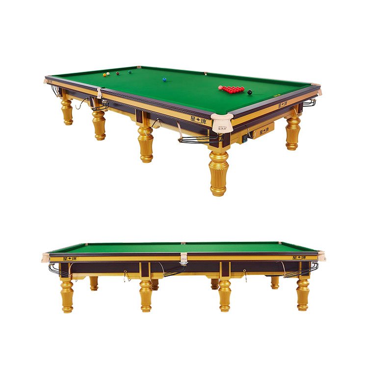 Customize high quality standard size billiards table popular England 12ft snooker pool tables
