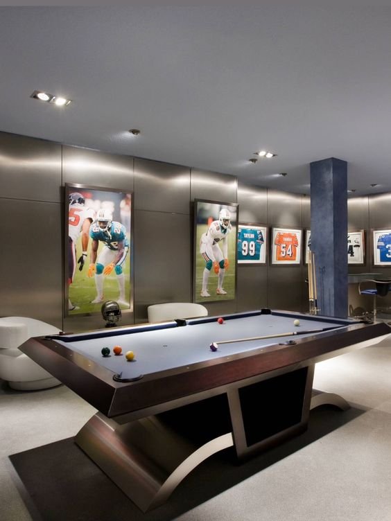 High-Class Solid Wood Multifunctional Snooker Pool Table Aesthetic Design Luxury Modern Style Slate MDF Cushions for Sale