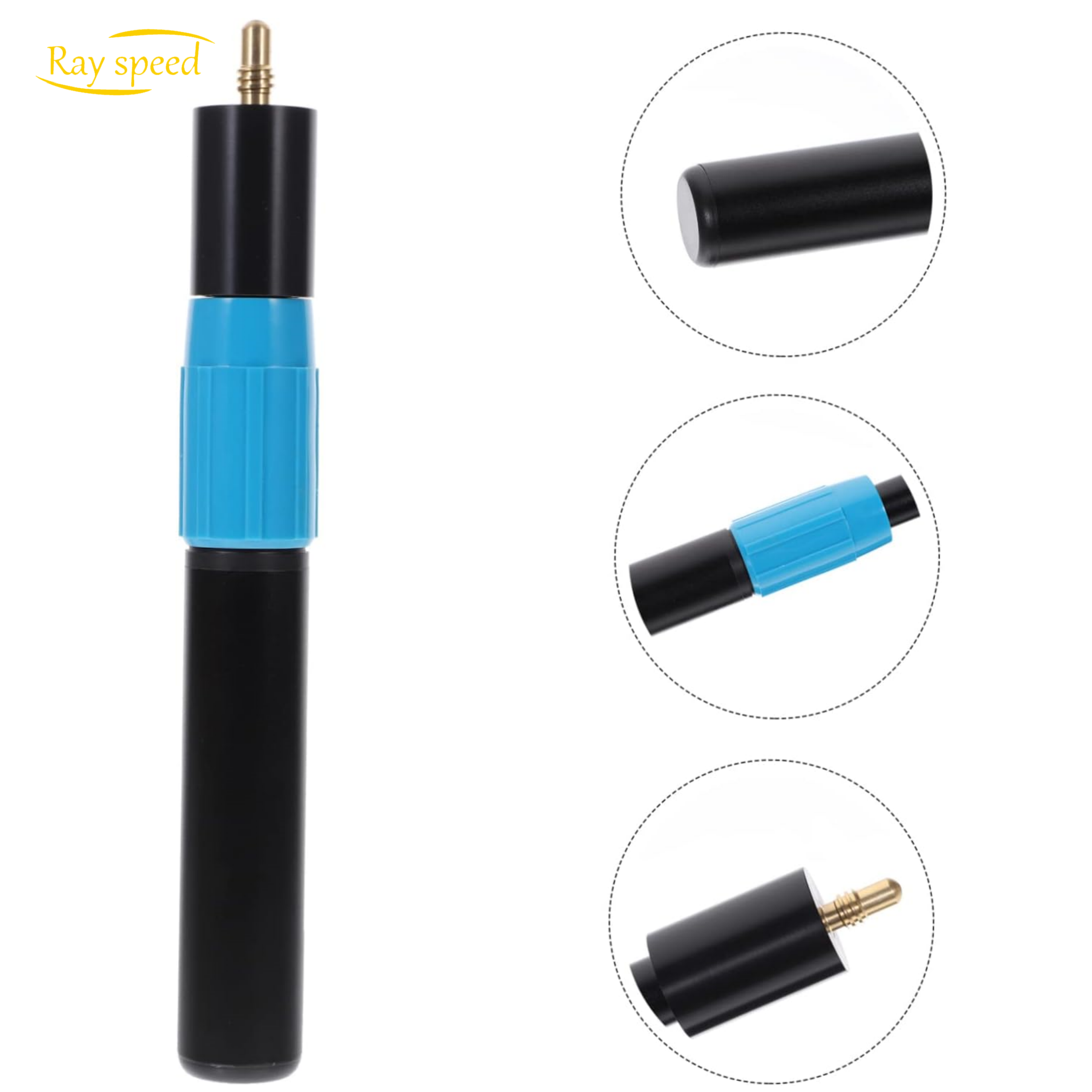 Rayspeed Pool Cue Extension Extender Billiard Pool Cue Extension Billiard Pole Extender Telescopic Snooker Billiard Accessories
