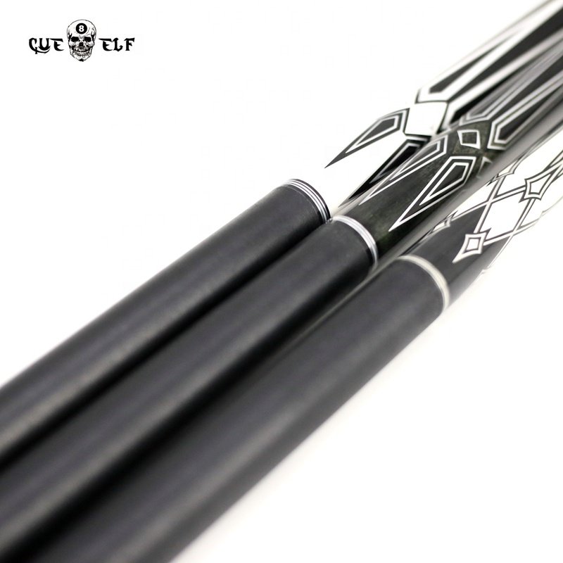 Cueelf 2020 pattern snooker & billiard fibreglass cues