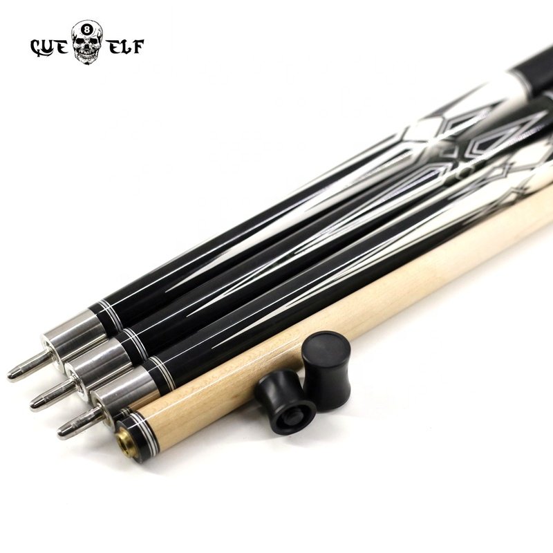 Cueelf 2020 pattern snooker & billiard fibreglass cues