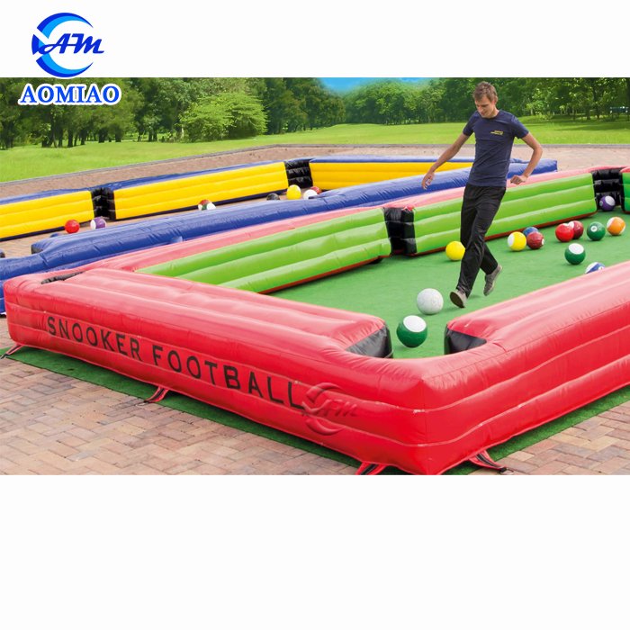 Attractive Inflatable Snooker Ball Game Inflatable Soccer Pool Table Inflatable Billiard Ball Table