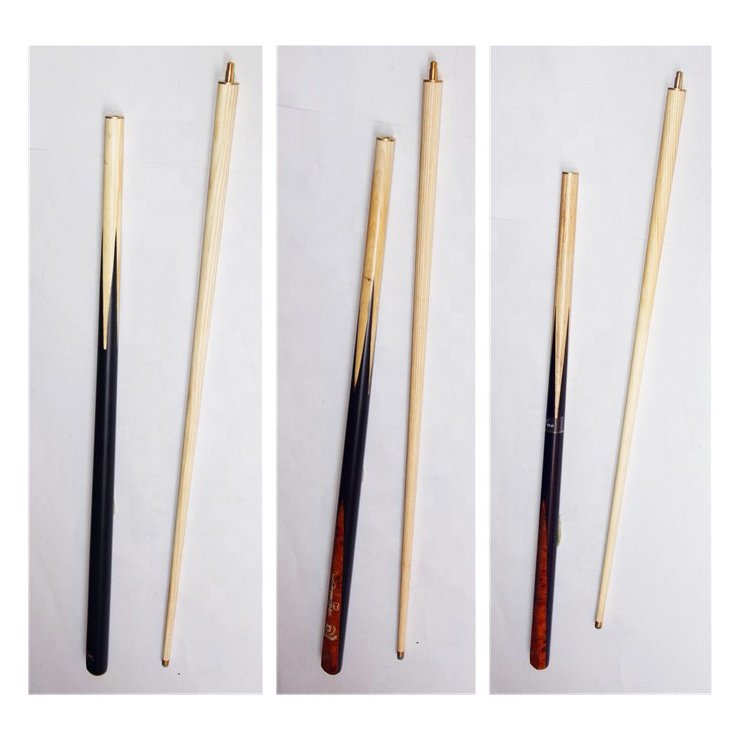 Konford Custom Logo Billiards Cue Aska Balabushka Havuz Longoni Ball Sack Rubber Butt Color Black OEM/ODM Snooker Pool Cue Stick