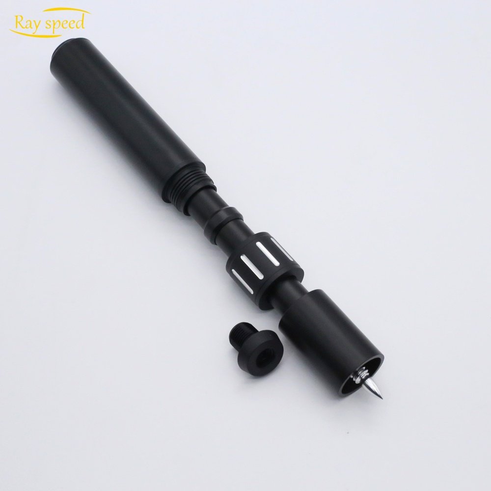 Rayspeed Billiards Stick Extension, Extender Adjustable for Billiard Extension Accessory for Billiards Pool Cue Black