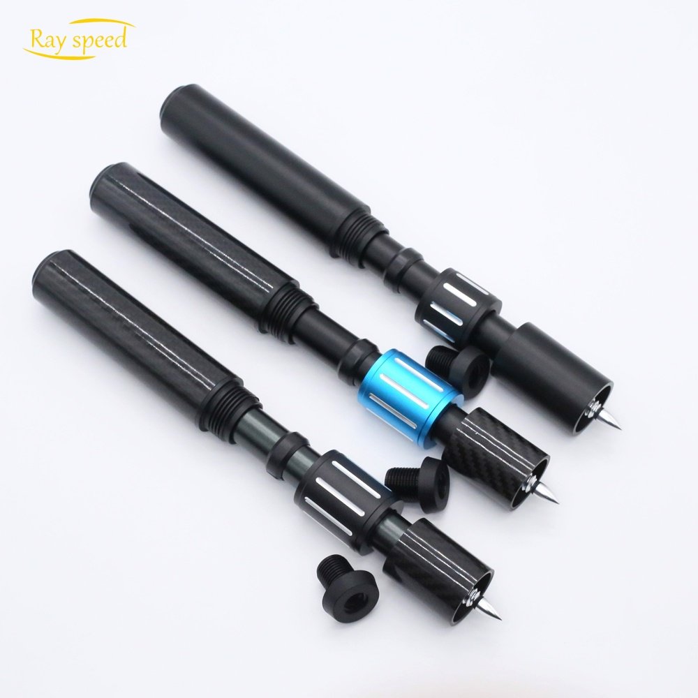 Rayspeed Billiards Stick Extension, Extender Adjustable for Billiard Extension Accessory for Billiards Pool Cue Black