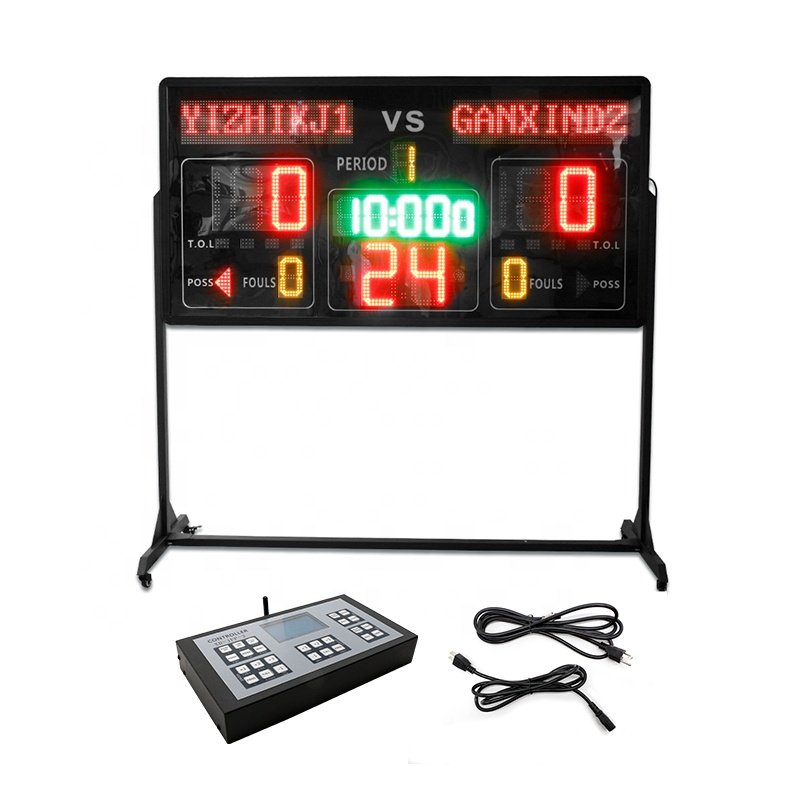 Indoor Basketball Led Scoreboard Multi-Sport Indoor Led Display Screen