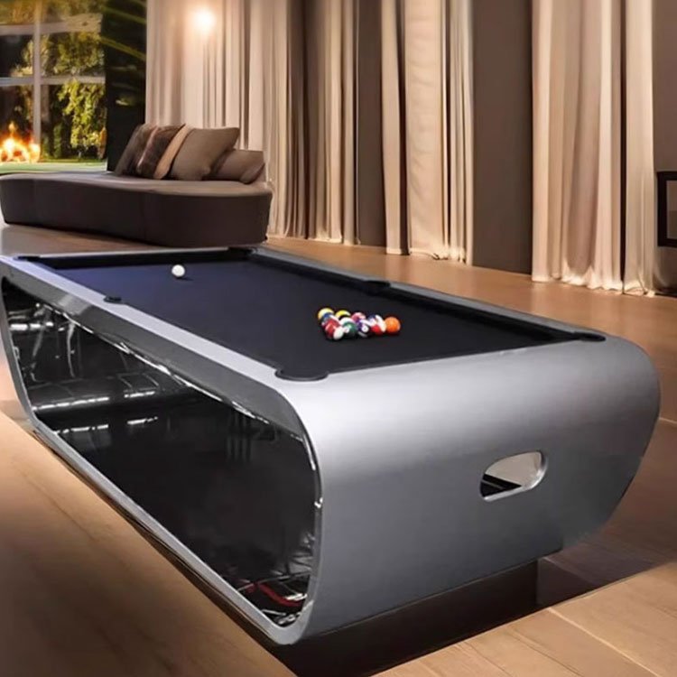 2024 Customized Modern Luxury High Beauty Indoor Outdoor Snooker Table High Quality Standard Stone Bed High Standard Billiards