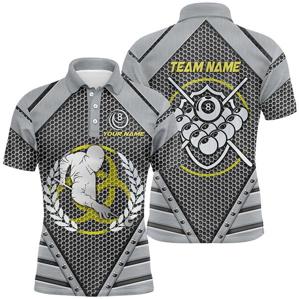 Wholesale Customized Team practice Snooker Cue shirts polo High Quality Billiards Club Shirt Custom Mens Shirts Sublimation