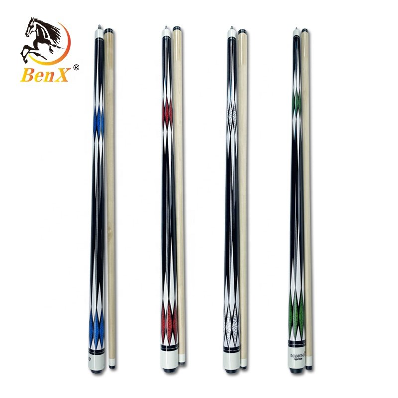 BenX G52 Series 1/2 Pool Cue 13mm Hot-selling Economic Birch Cue 57"